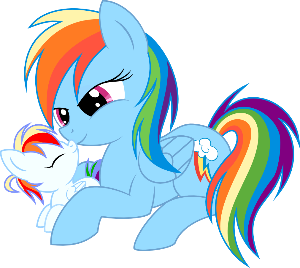 Ryouxiii, Baby, Baby Pony, Colt, Cute, Foal, Male, - Cartoon (1011x903)