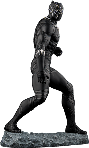 Marvel Captain America Scale - Black Panther 2018 Statue (600x600)