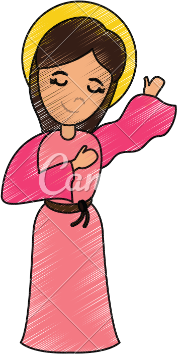 Blessed Virgin Mary - Icon (800x800)