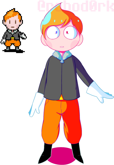 “first Mother 3 Fanart I've Done In Like A Year ” - Cartoon (500x705)