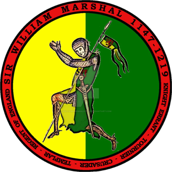William Marshal Kneeling Round Seal By Williammarshalstore - William Marshal, 1st Earl Of Pembroke (350x350)