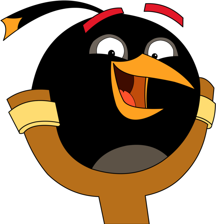 Clip Art Stock Anger Drawing Panic Attack - Angry Birds Bomb Happy (1000x800)