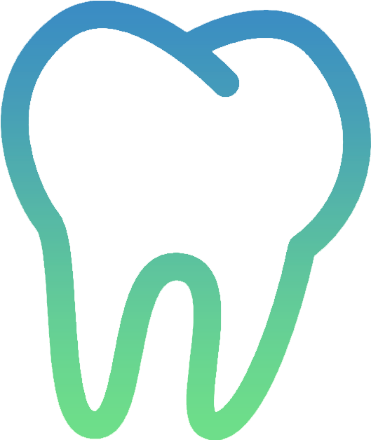 Complete Dentures - Transparent Tooth Outline (626x626)