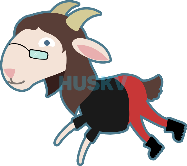 Clipart Royalty Free Download Goat By Huskv On Deviantart - Clip Art (644x572)