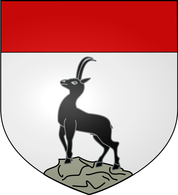 Blason Ville It Chamois - Blason Chamois (601x659)