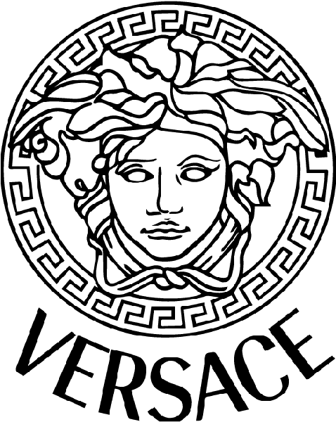 Versace Clipart - Versace Brand Logo Hd (602x602)