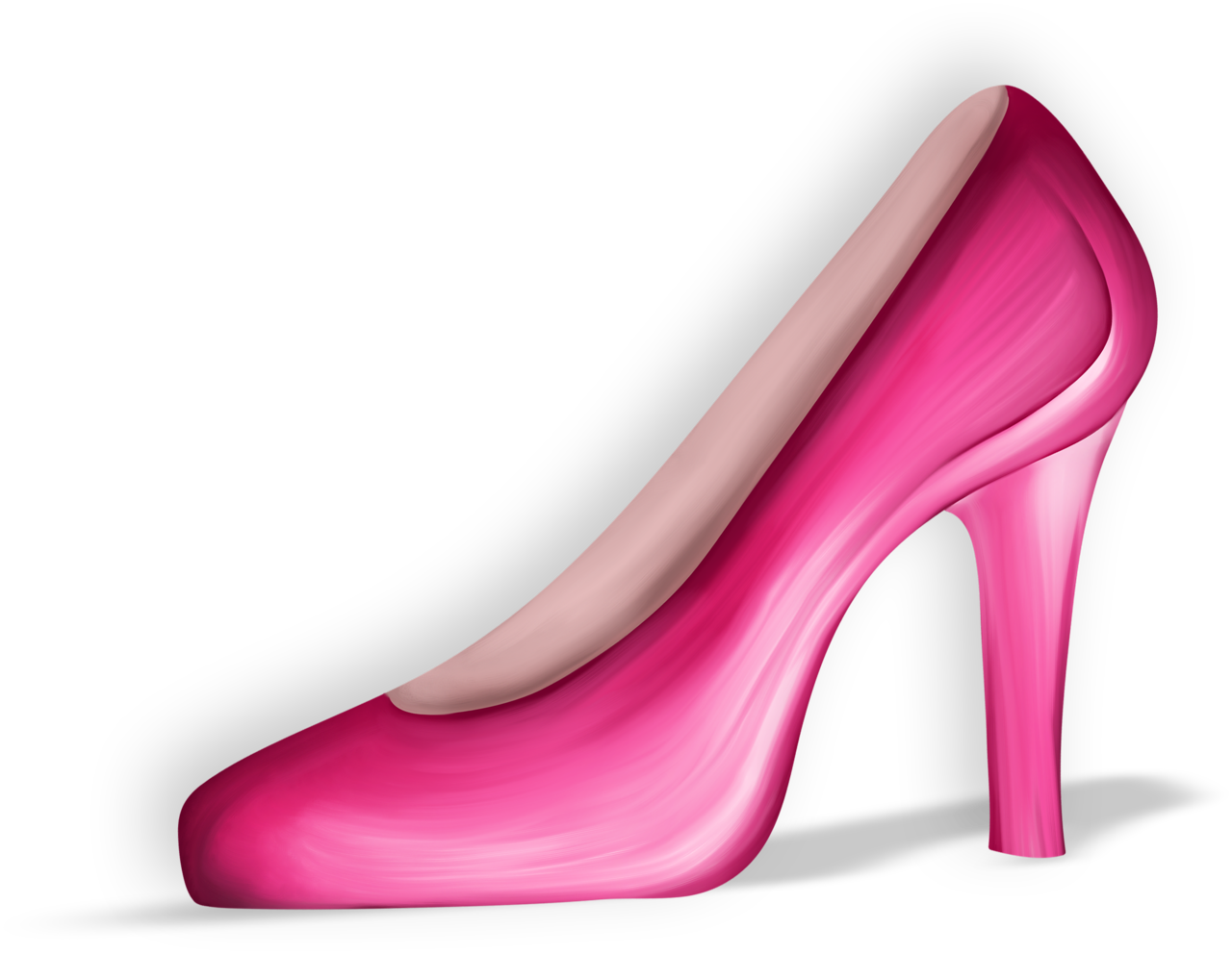 Girly Clipart Shoe - B-fashionable (1280x992)