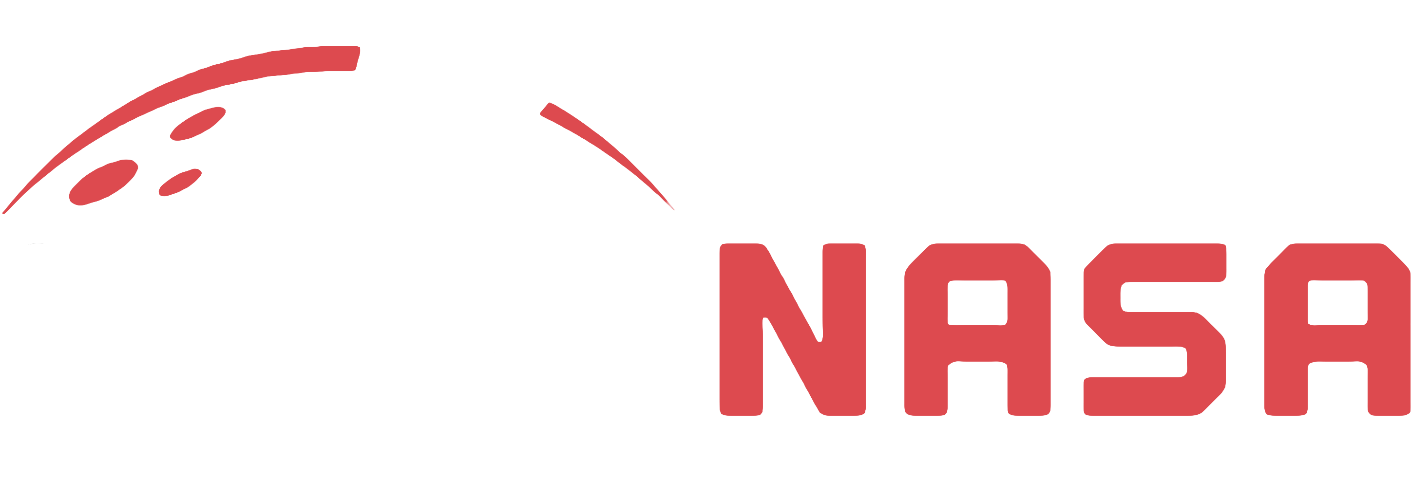 Nasa Flag Red Png - Vend (3054x1203)
