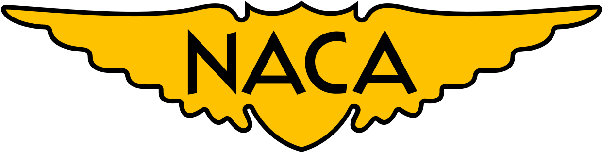Happy 60th Birthday Nasa - National Advisory Committee For Aeronautics Naca Logo (1280x523)