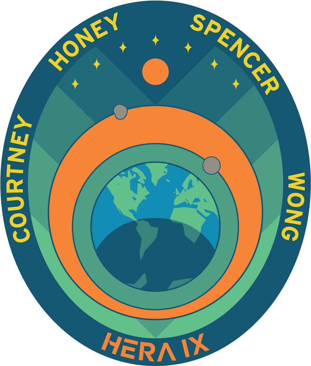 Hera Ix Mission Patch [julielynn Wong, M - Near Earth Asteroid Mission Patch (1044x1229)