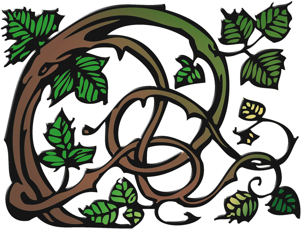 Ranke Clip Art Vine - Schlingpflanzen Clipart (1280x1280)