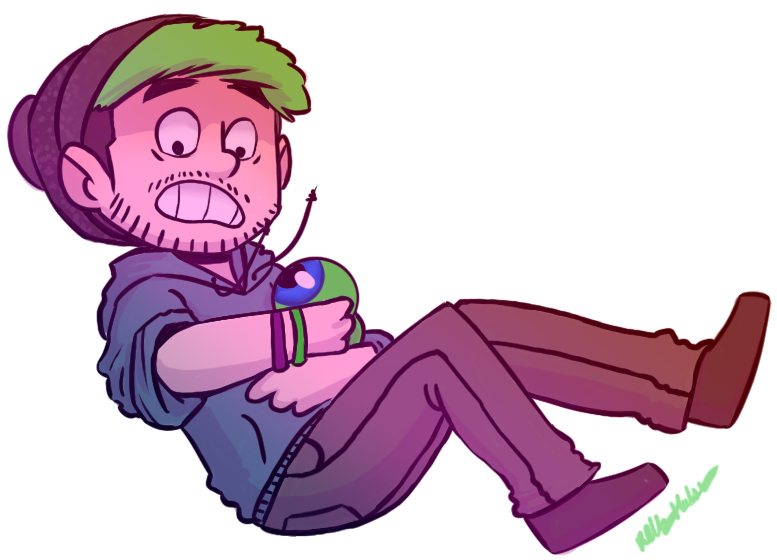 Transparent Jacksepticeye - Jacksepticeye Fan Art Png (897x612)