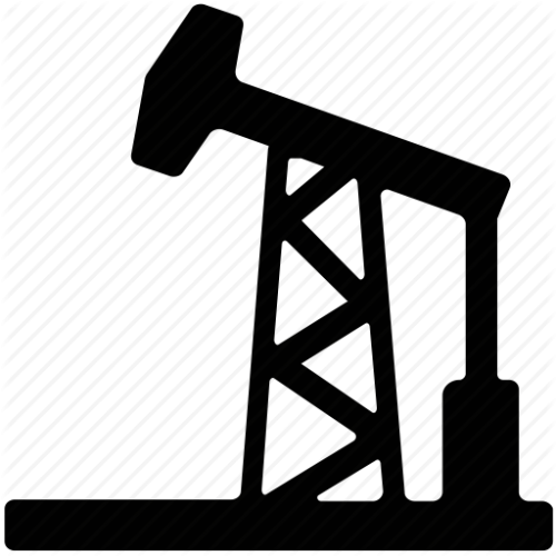 Pumpjack Icon Clipart Pumpjack Petroleum Oil Well - Oil Pump Jack Clipart (500x500)