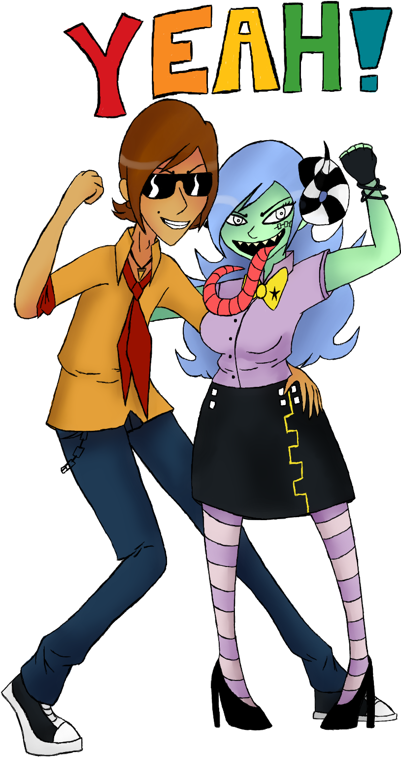 Image Pizzamona Transparent Png - Uncle Grandpa Pizza Steve Fanart (850x1565)