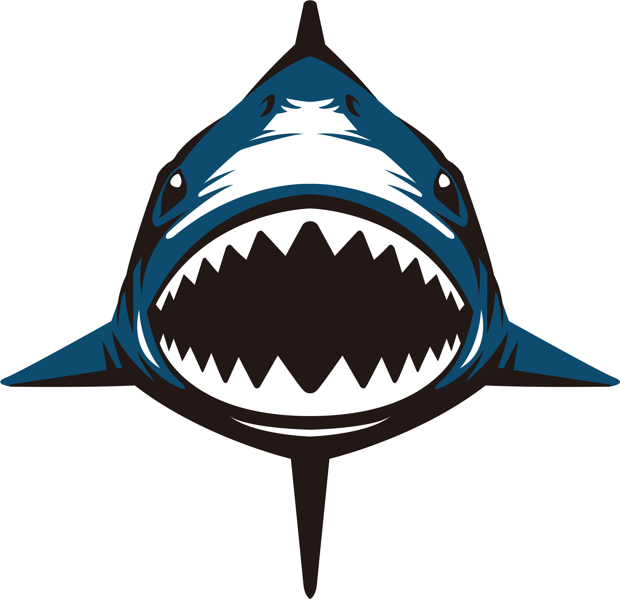 Shark Jaw Vector - Doubutsu Sentai Zyuohger World (2124x2071)