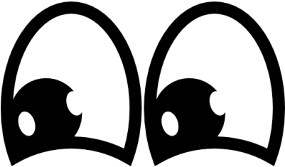 Excited Eyes Png - Cartoon Eyes Transparent (400x400)