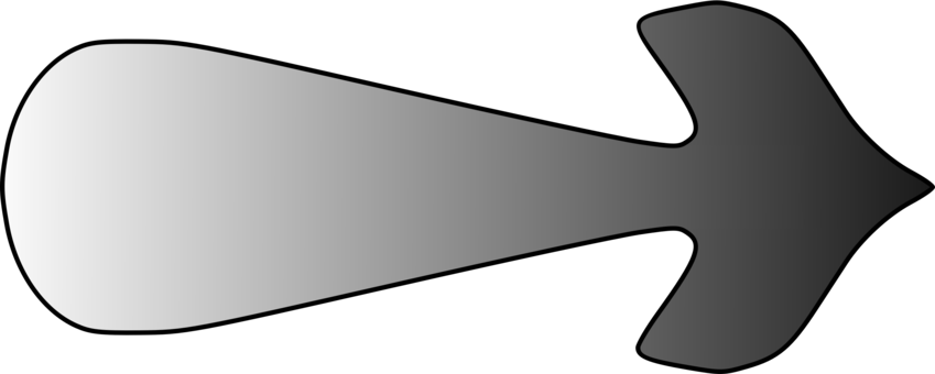 Computer Icons Arrow Symbol Arah - Abstract Arrow Png (849x340)