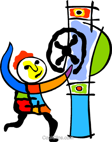 Person Releasing Pressure In A Pipe Royalty Free Vector - Person Releasing Pressure In A Pipe Royalty Free Vector (377x480)