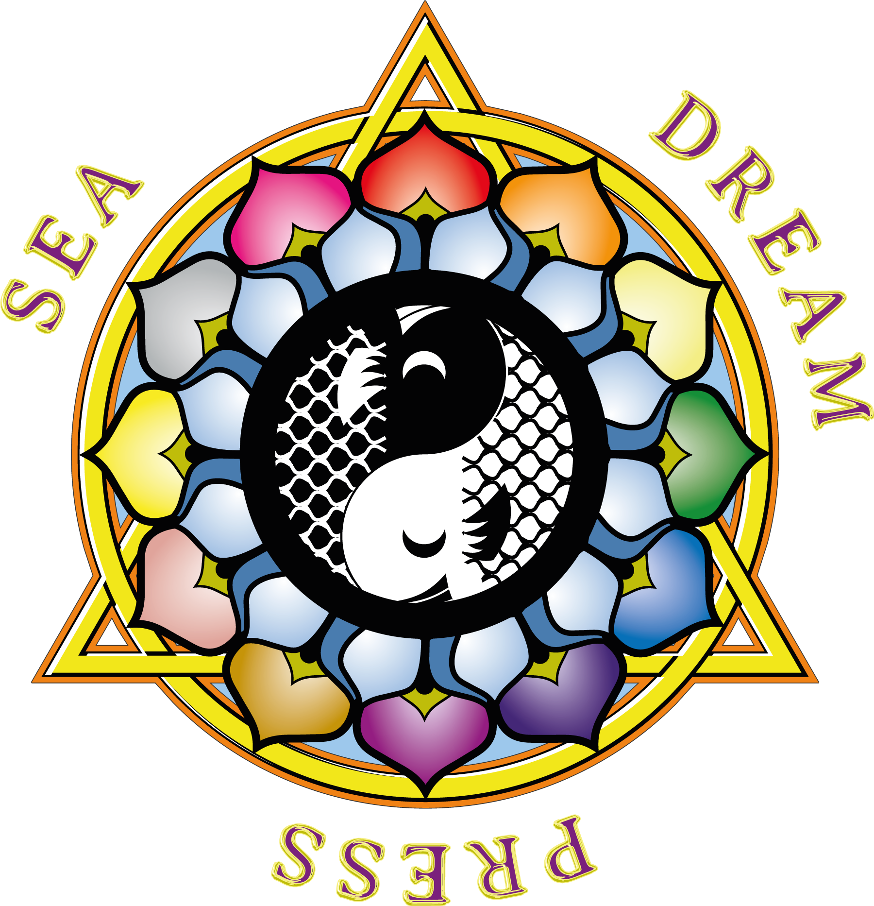 Clip Art Sea Symbols - Circle (1800x1865)