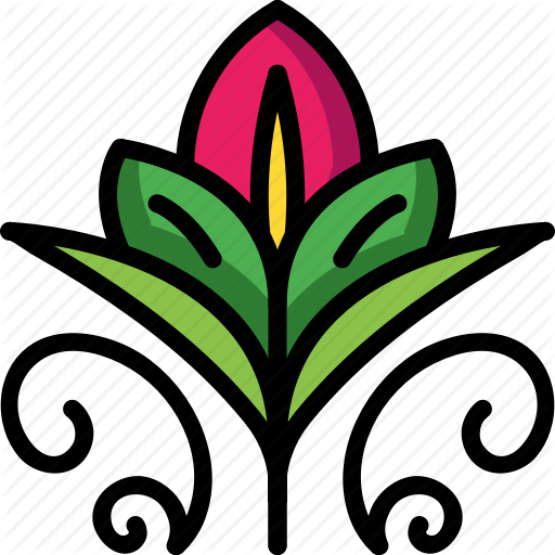 Culture Vector Flower Mexican - Culture Vector Flower Mexican (512x512)