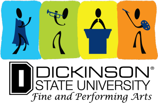 Dickinson State University Department Of Fine And Performing - Performing Arts Logo Png (540x417)