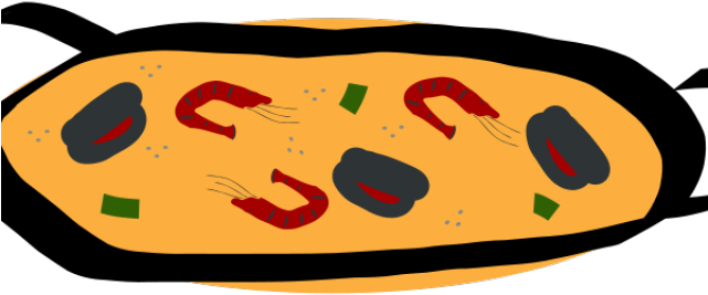 Paella Clipart Food Wine - Spanish Food Png (640x480)