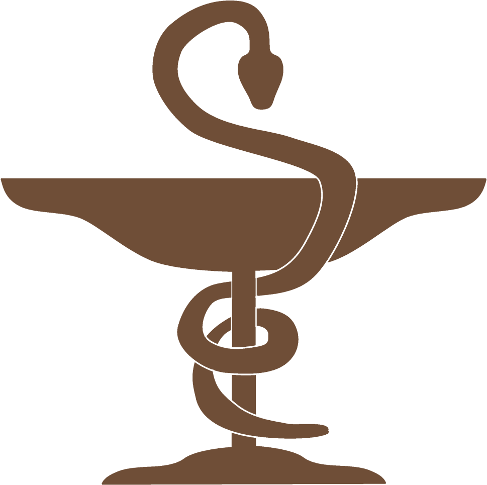 Brown Bowl Of Hygeia - Bowl Of Hygeia Png (1024x1024)