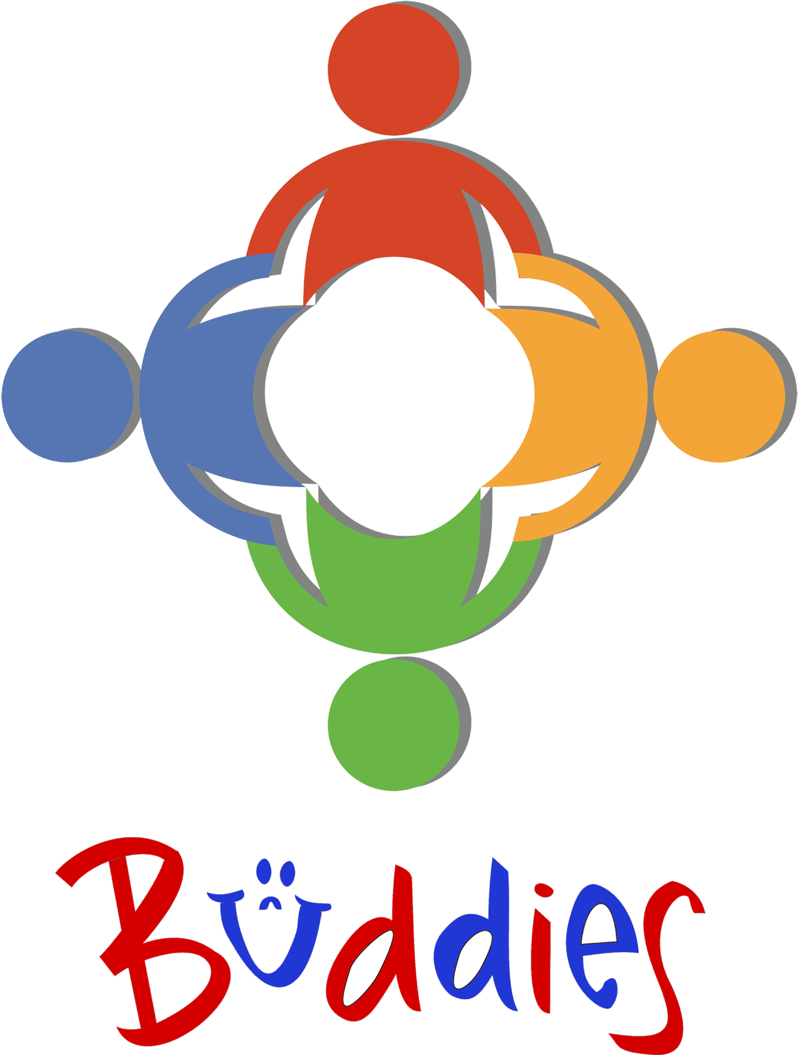 Buddies - Community Service Clip Art (1727x2230)