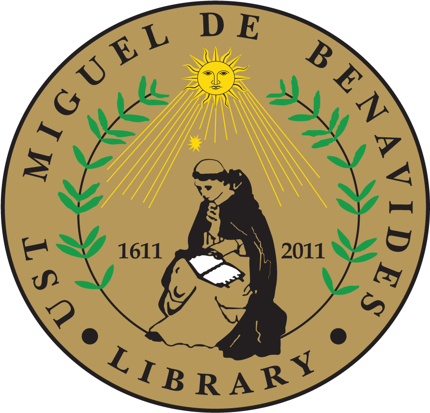 The Circular Shape Of The Seal Expresses The Holistic - Miguel De Benavides Library (899x876)
