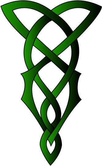 Celtic Knot Tattoo Design By Mechanismatic On Deviantart - Inner Strength Celtic Symbol Tattoos (372x575)