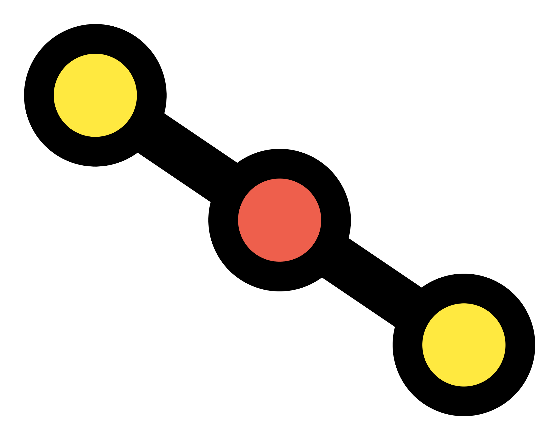 Midpoint Computer Icons Line Segment Yellow - Midpoint Clip Art (2400x2400)