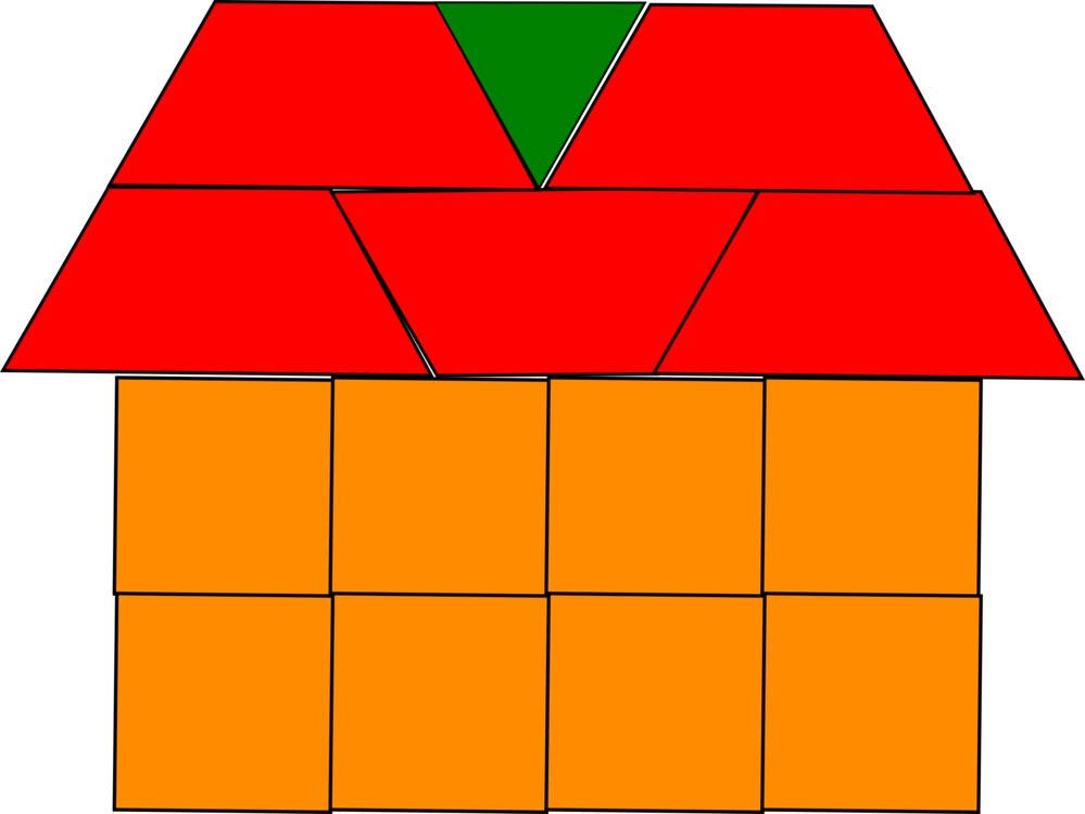 Clipart House Office - Clip Art (999x750)