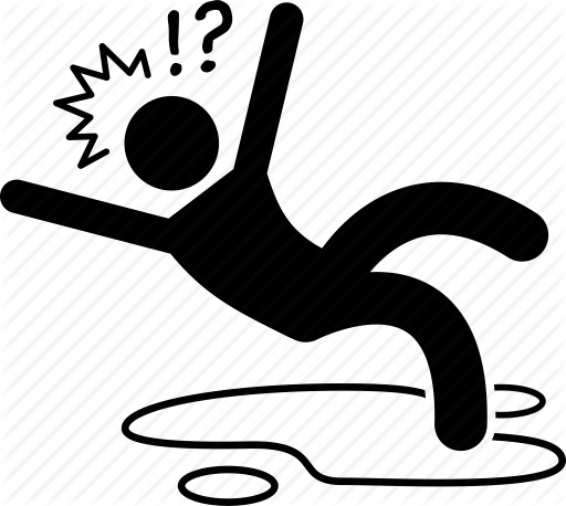 Action And Emotions By Gan Khoon Lay - Fell Clip Art Black And White (512x458)