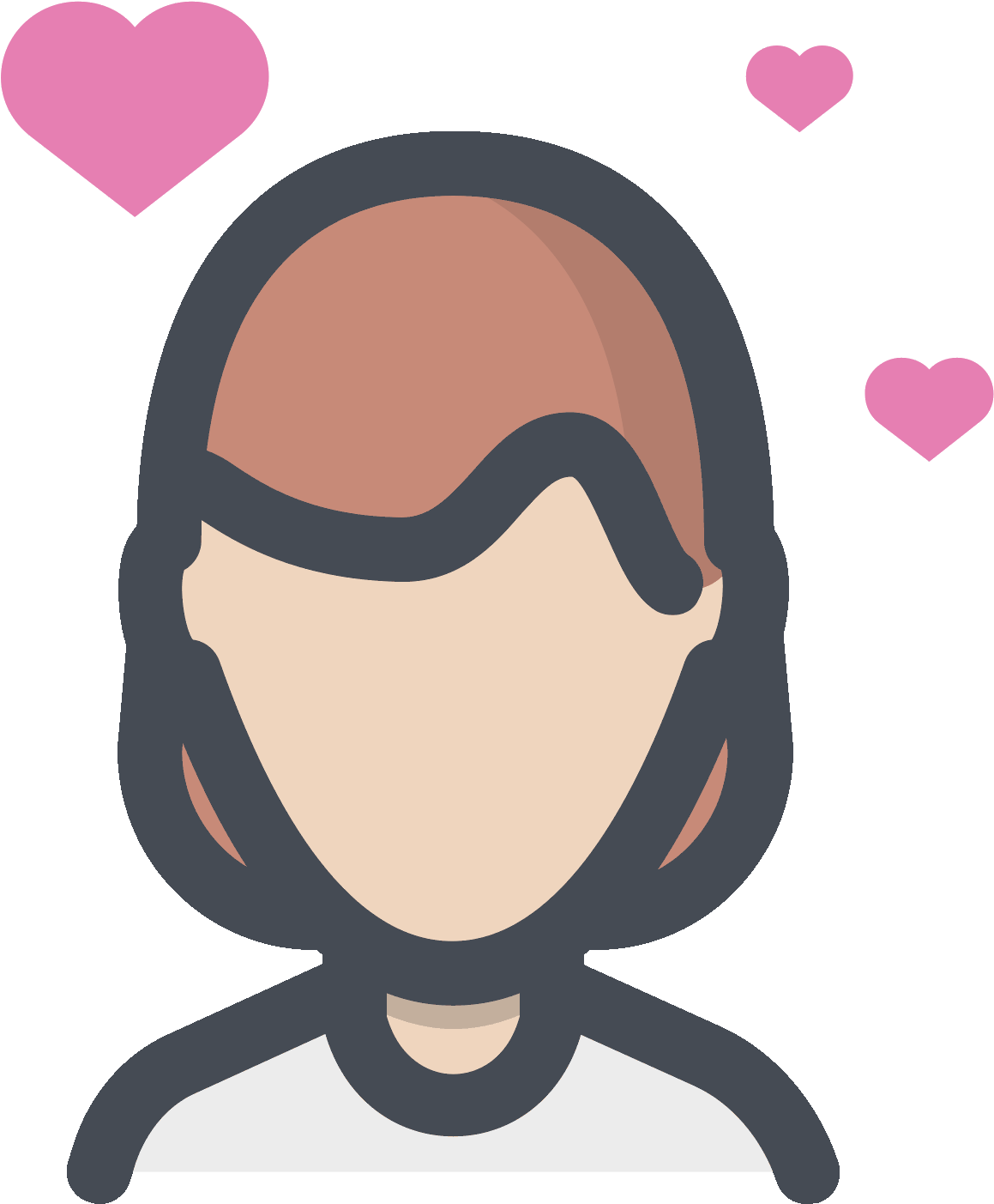 Woman In Love Icon - Valentine's Day (1600x1600)