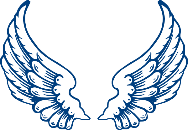 Of Wings Clip Art - Angel Wings (600x415)