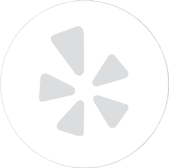 Instagram Yelp - White Yelp Circle Logo Transparent (350x350)