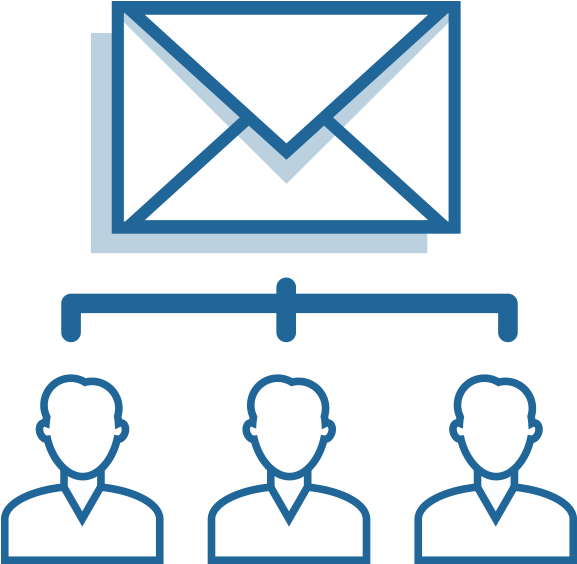 Managing Your Subscription Icon - Modern Email Icon White Png (600x600)