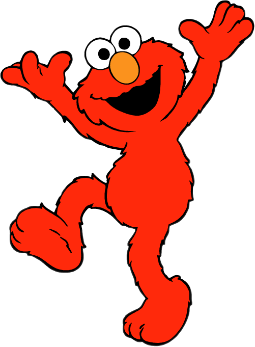 Sesamestreet Freetoedit Sticker By Costakaren Report - Elmo Clipart (501x681)