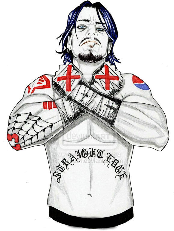 Clip Art Library Library Cm Png By Kaldtime On Deviantart - Cm Punk Png Cartoon (600x834)