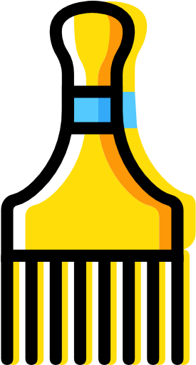Graphic Free Download Salon Tools Tool Brushes Similar - Hairbrush (512x512)