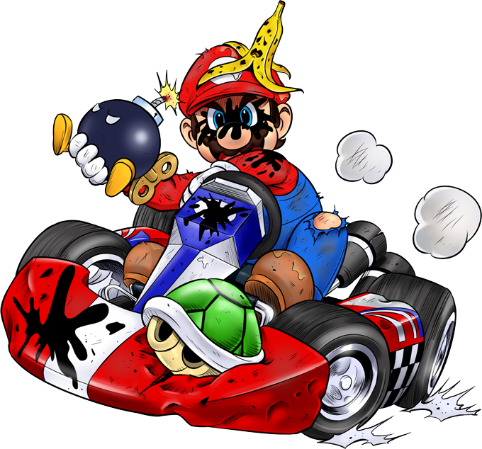 Mario Preview - Mario Kart Team (680x634)