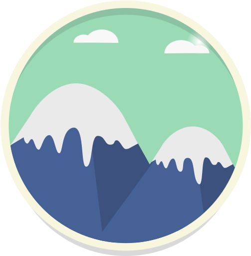 Mountains Scenery Png File - Portable Network Graphics (512x512)