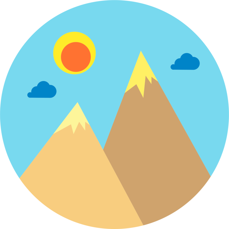 All Photo Png Clipart - Clipart Mountain Range (750x750)