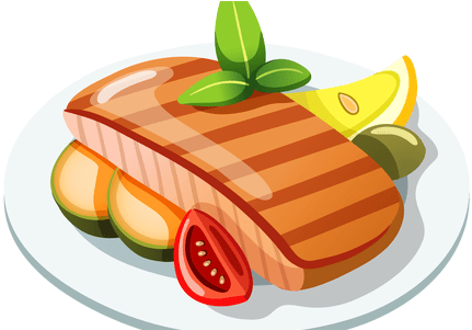 Full Hd Pictures Wallpaper Steak Find A - Food Clipart Png (450x300)