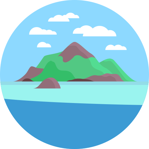 Island, Palm, Summer Icon - Islands Icon (512x512)