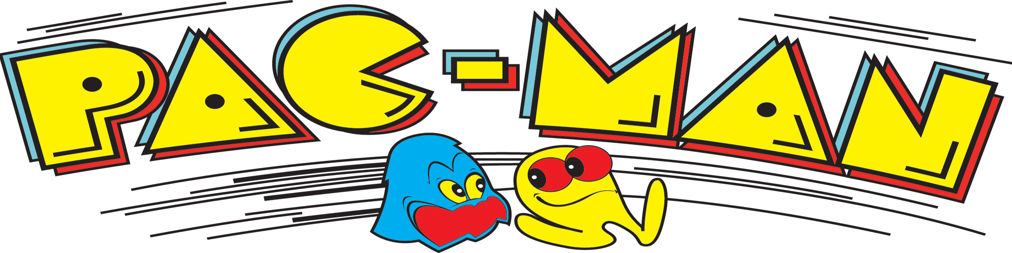 Retro And Vintage Arcade Console Repairs - Pac Man Arcade Marquee (2000x500)