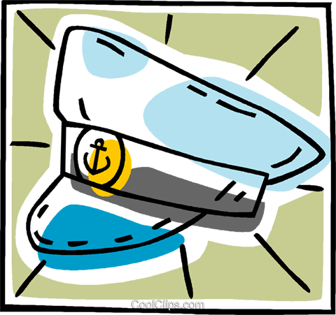 Sailor Hat Royalty Free Vector Clip Art Illustration - Illustration (480x451)