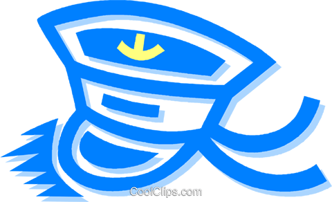Sailor's Hat Royalty Free Vector Clip Art Illustration - Chapeu De Marinheiro Transparentes (480x292)