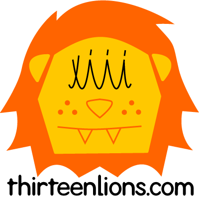 Thirteen Lions Is My Personal Design/music Project - Logo (400x400)