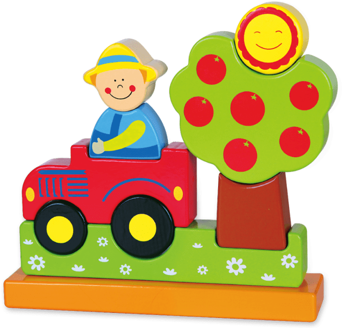 Magnetic D Farm Smile Puzzles - Viga Magnetic Standing Puzzle (700x654)